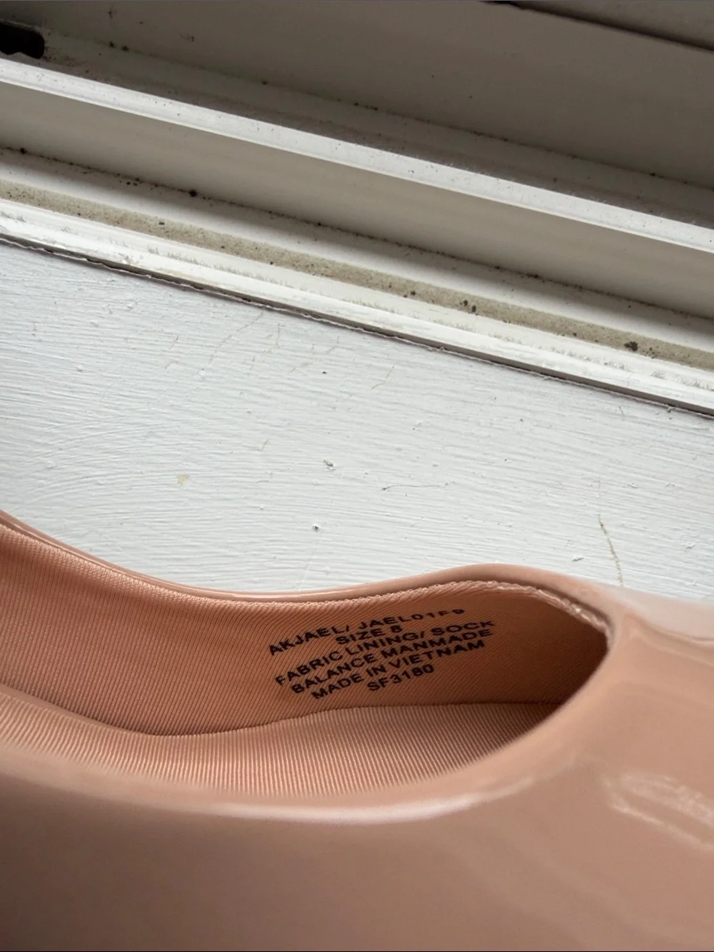 Anne Klein Iflex Women's Nude Patent Pointed-Toe Pumps NWOT